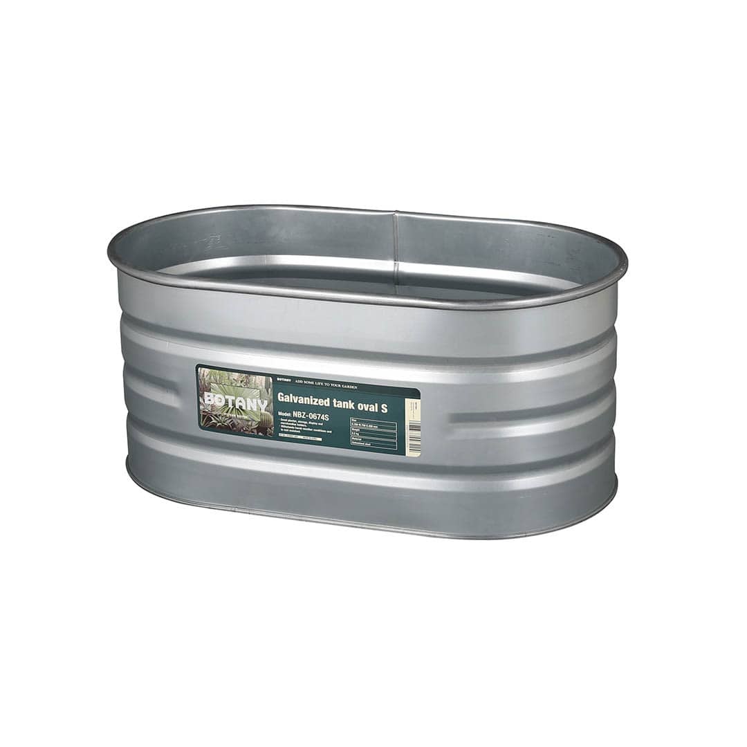 GALVANIZED TANK OVAL S