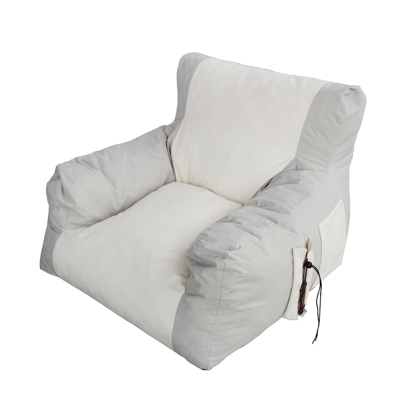 GARDEN SOFA L.GRAY/NATURAL