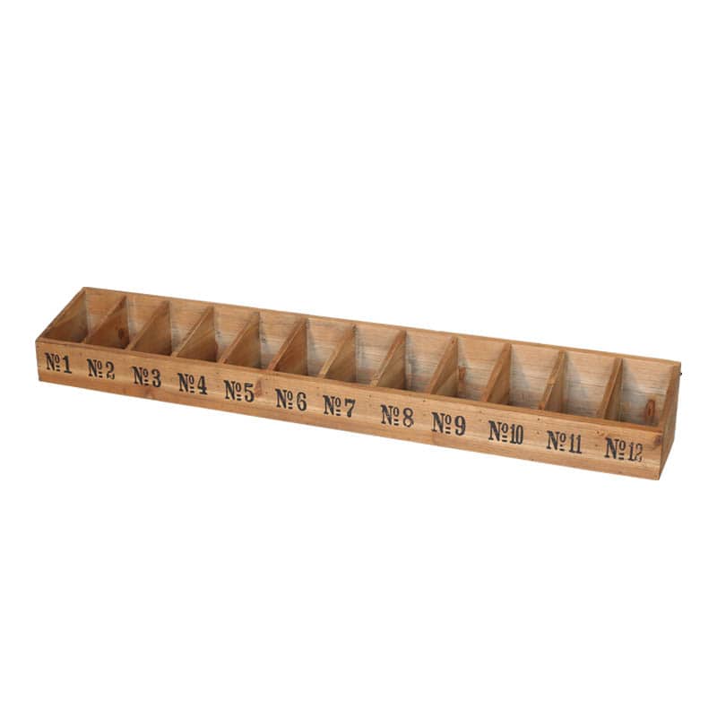 WOODEN BOX 12 SEC
