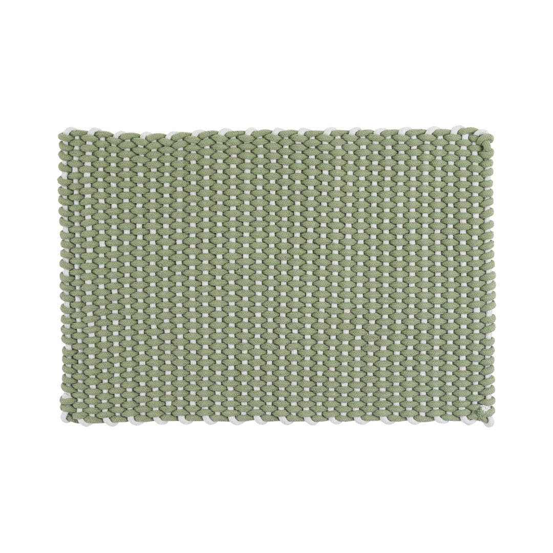 COTTON ROPE MAT GREEN 500×750