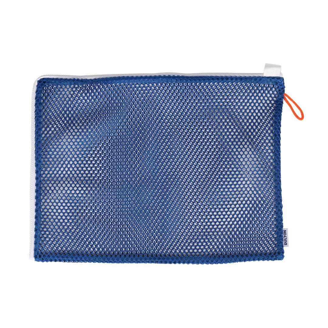 MESH POUCH L ROYAL BLUE