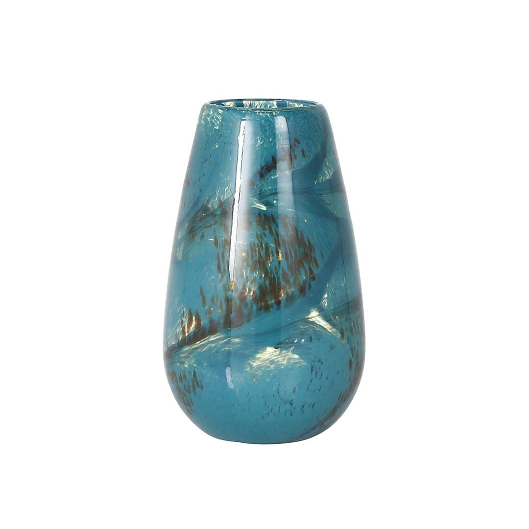 GLASS VASE 220 CIELO BLUE