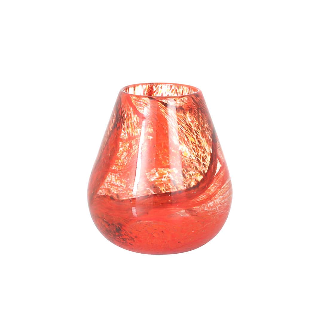 GLASS VASE 160 CIELO ORANGE