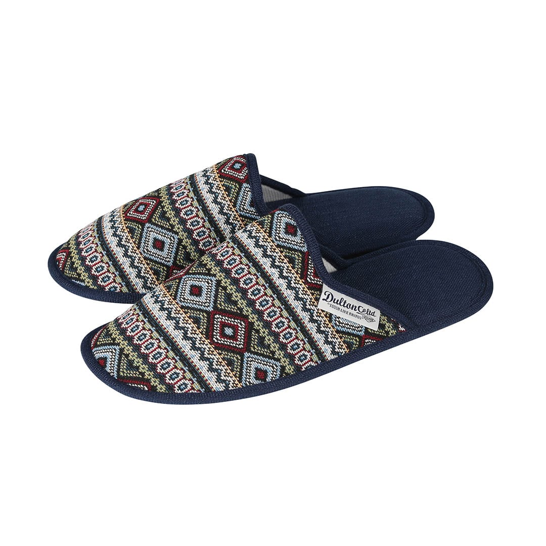 SLIPPERS MEN SAMOA NAVY