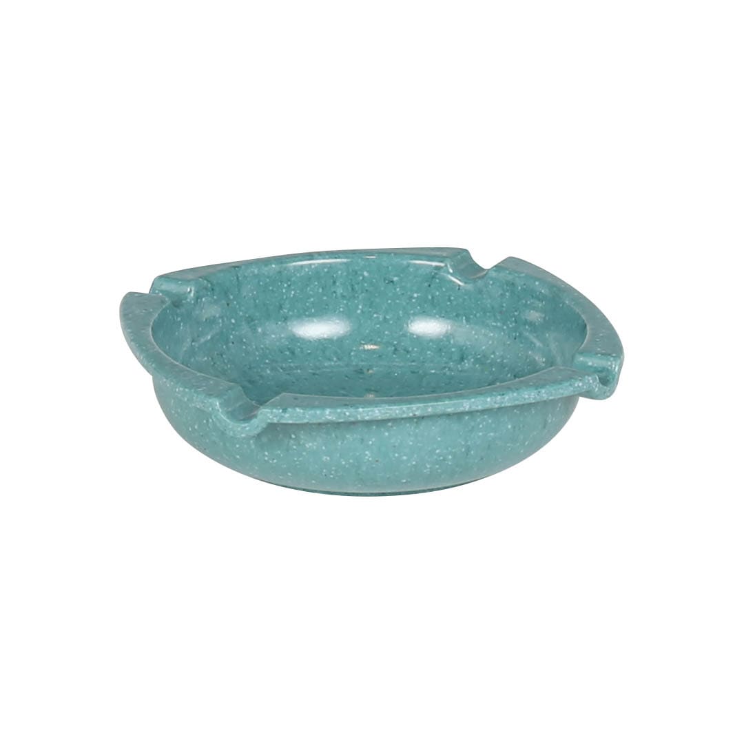 MIXED MELAMINE ASHTRAY BLUE