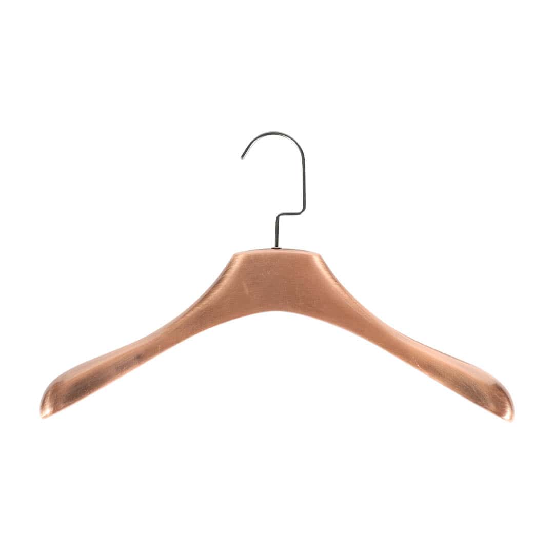 STAINLESS CLOTHES HANGER BROWN