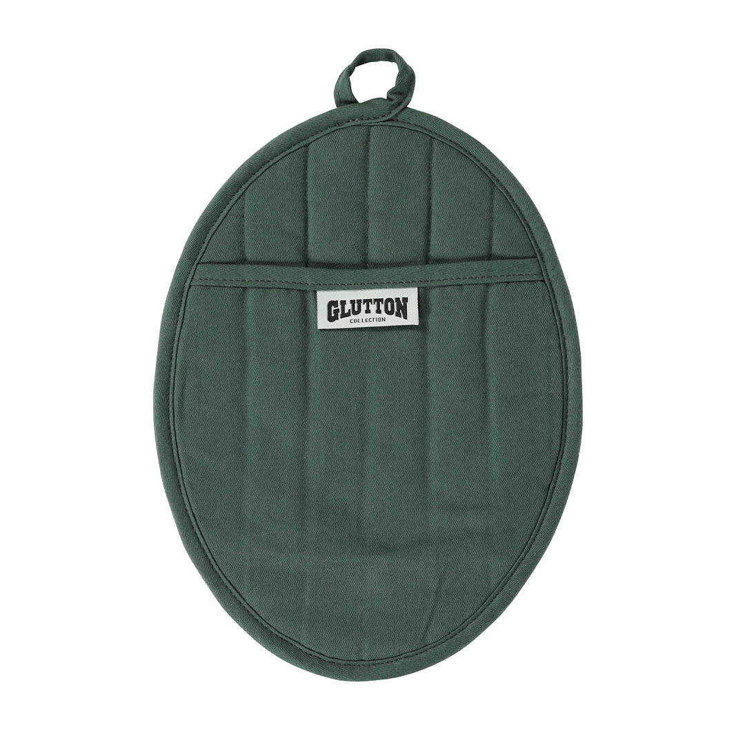 GLUTTON2 POT HOLDER GREEN
