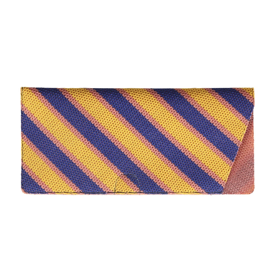 GLASSES CASE STRIPEY PINK