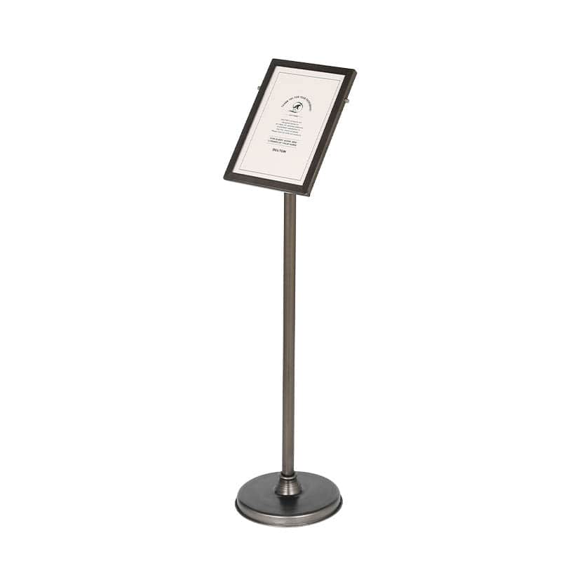 DULTON SIGN STAND A5 RAW