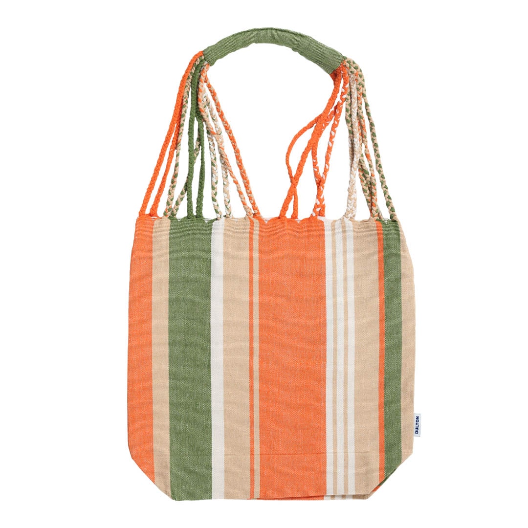 HAMMOCK TOTE MULTI ORANGE×GREEN L