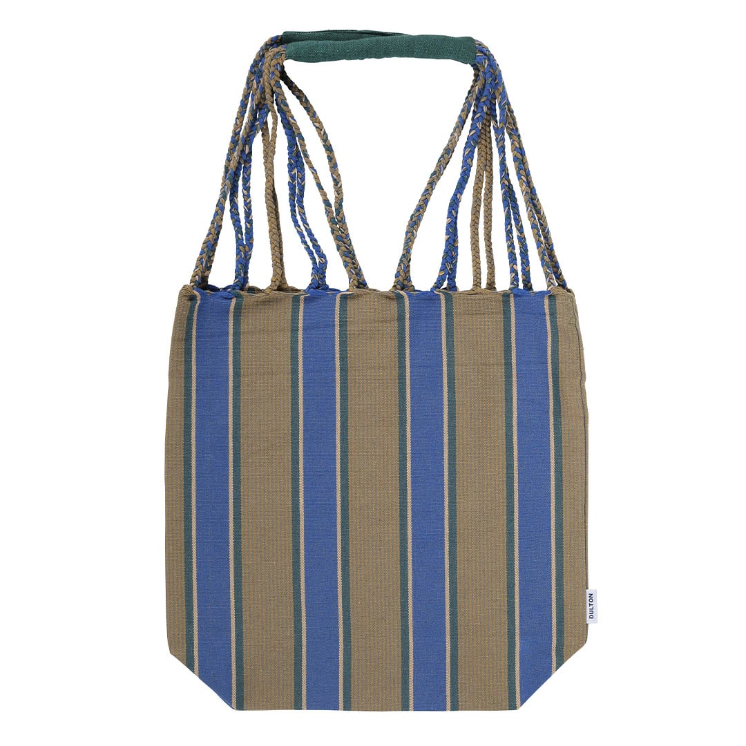 HAMMOCK TOTE L ROYAL BLUE/KHAKI