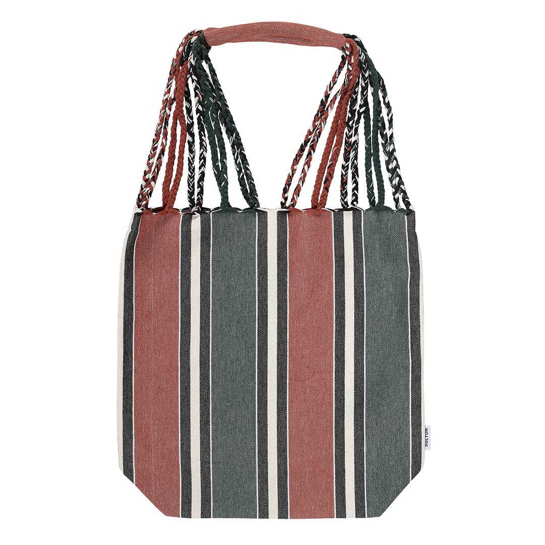 HAMMOCK TOTE L KAVEE GREEN/BROWN
