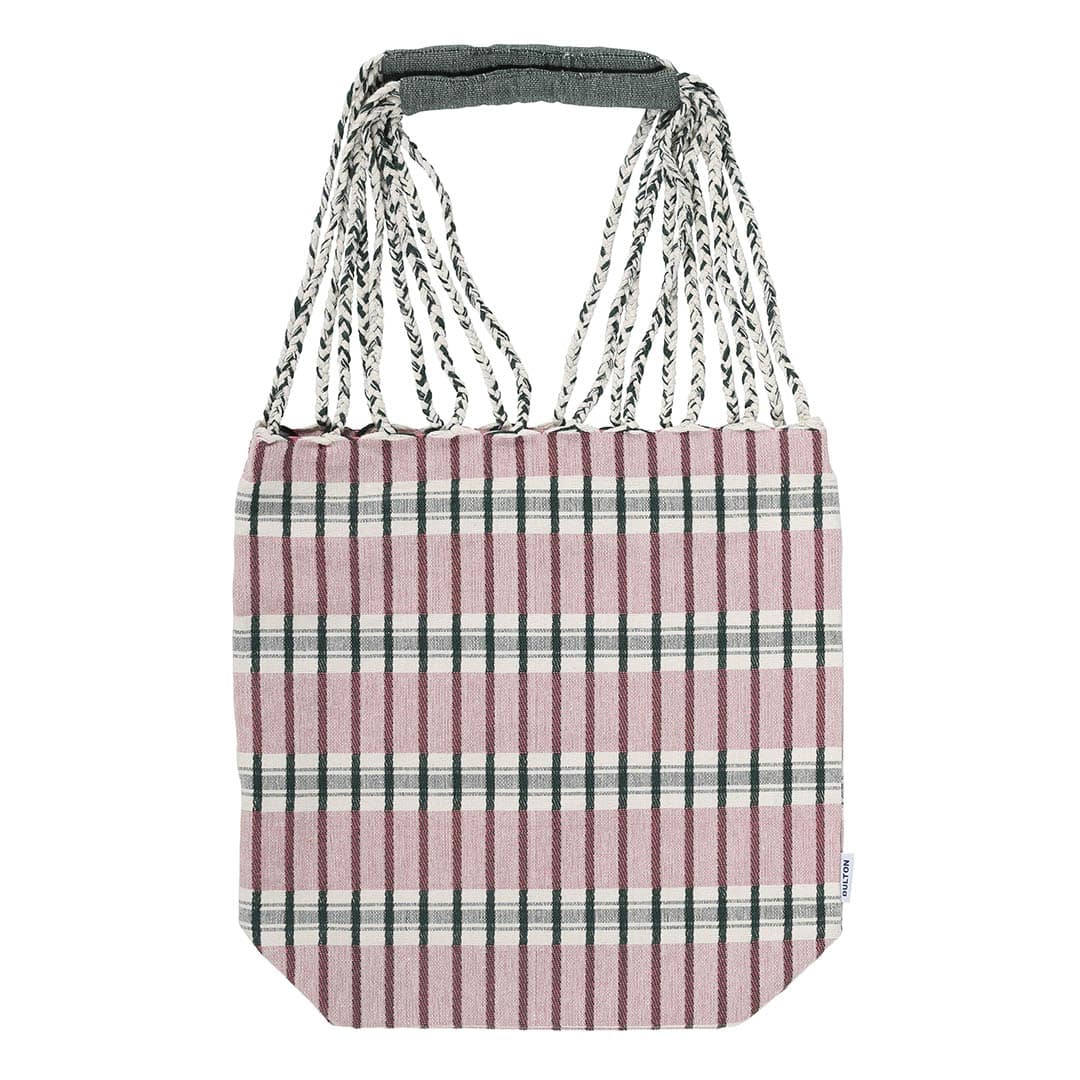HAMMOCK TOTE L BRICK PINK/GREEN