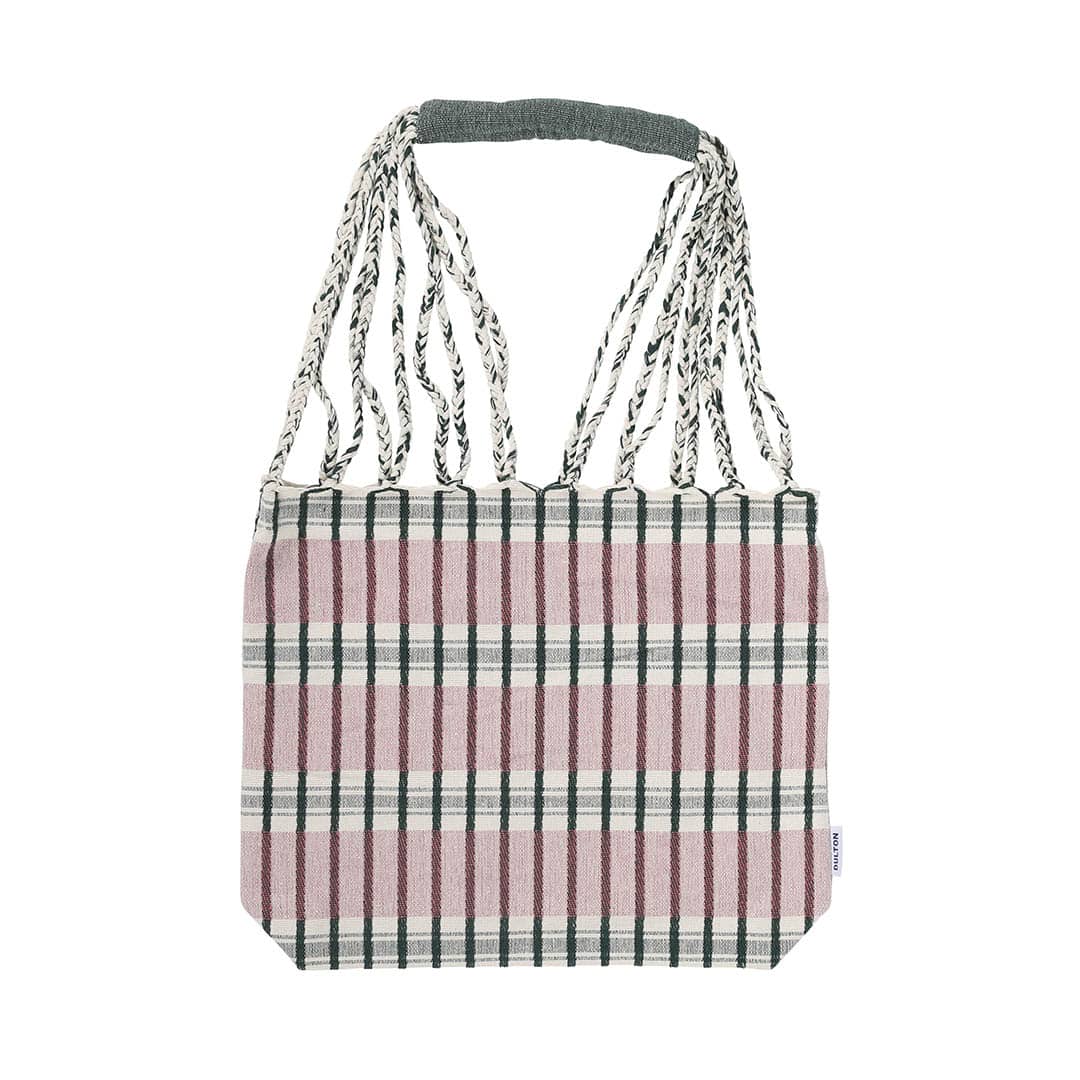 HAMMOCK TOTE S BRICK PINK/GREEN