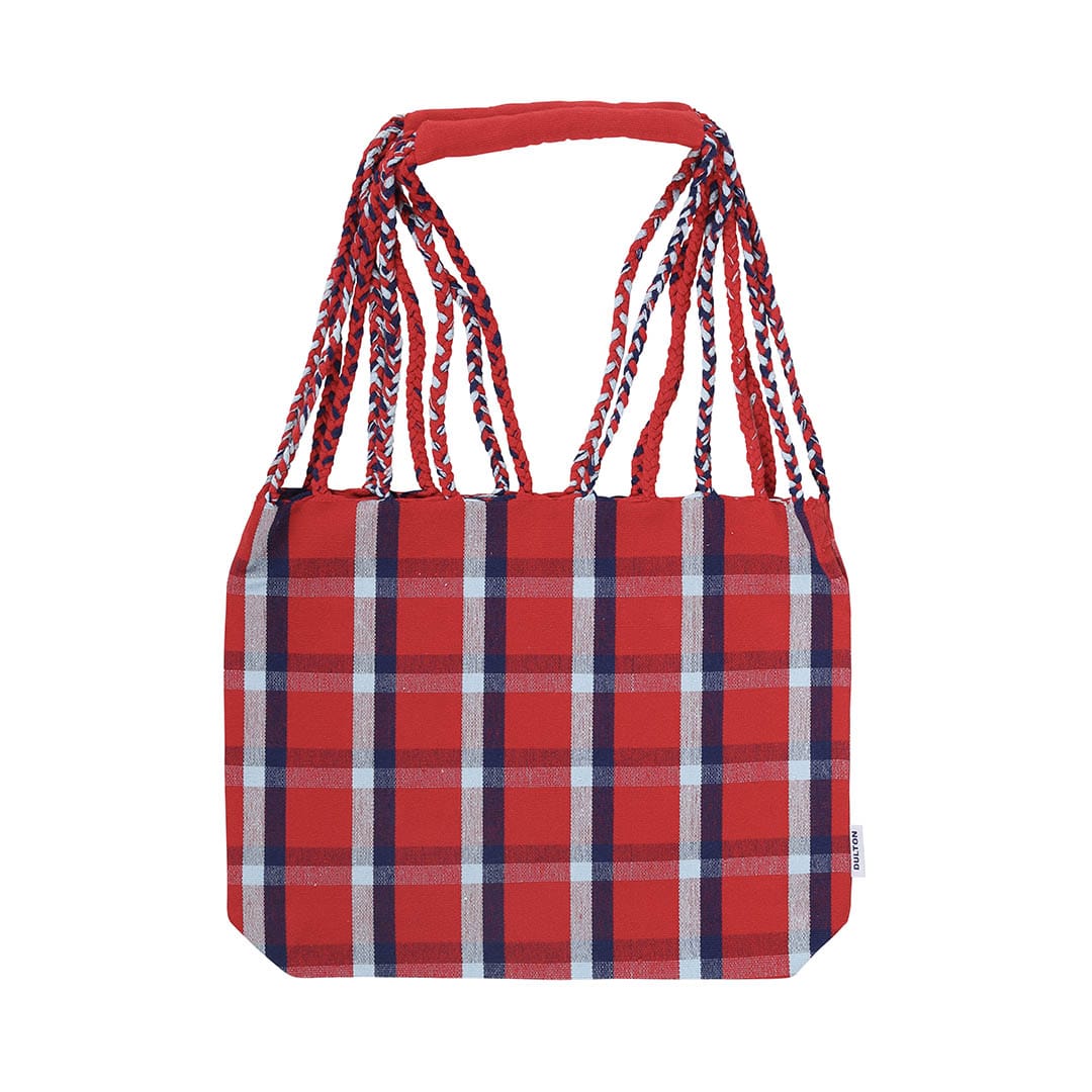 HAMMOCK TOTE S CHECK RED