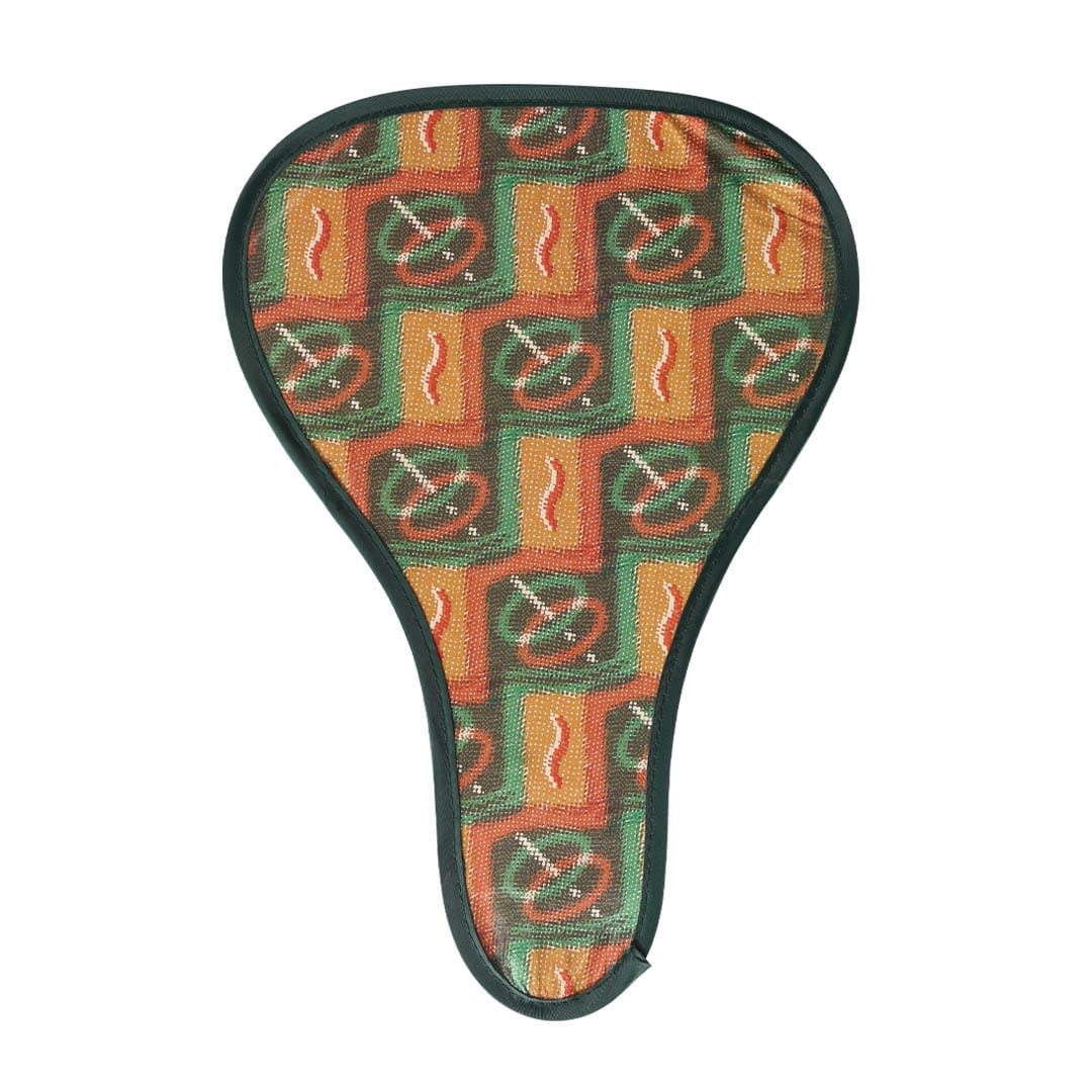 POP-UP HAND FAN BLUR ORANGE