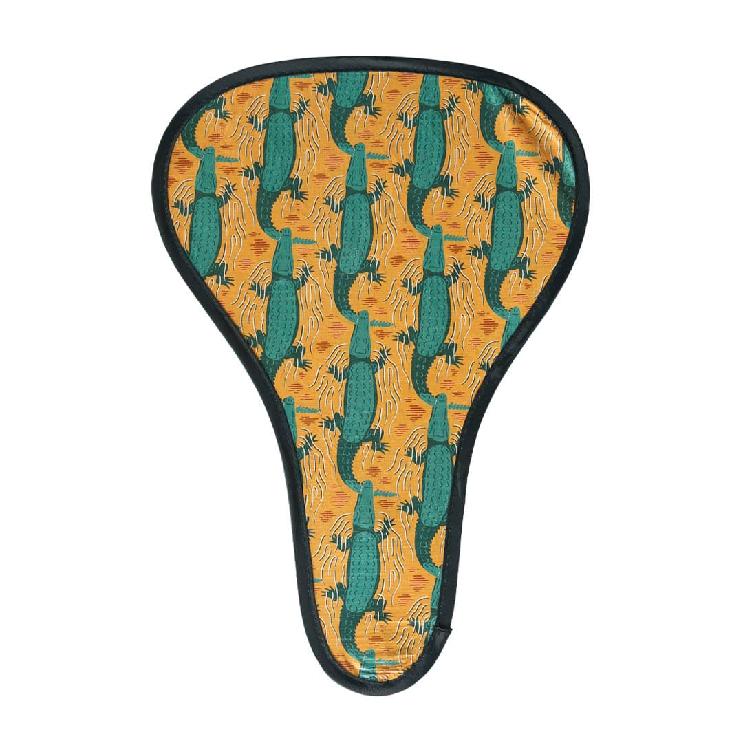 POP-UP HAND FAN CROCODILE YELLOW