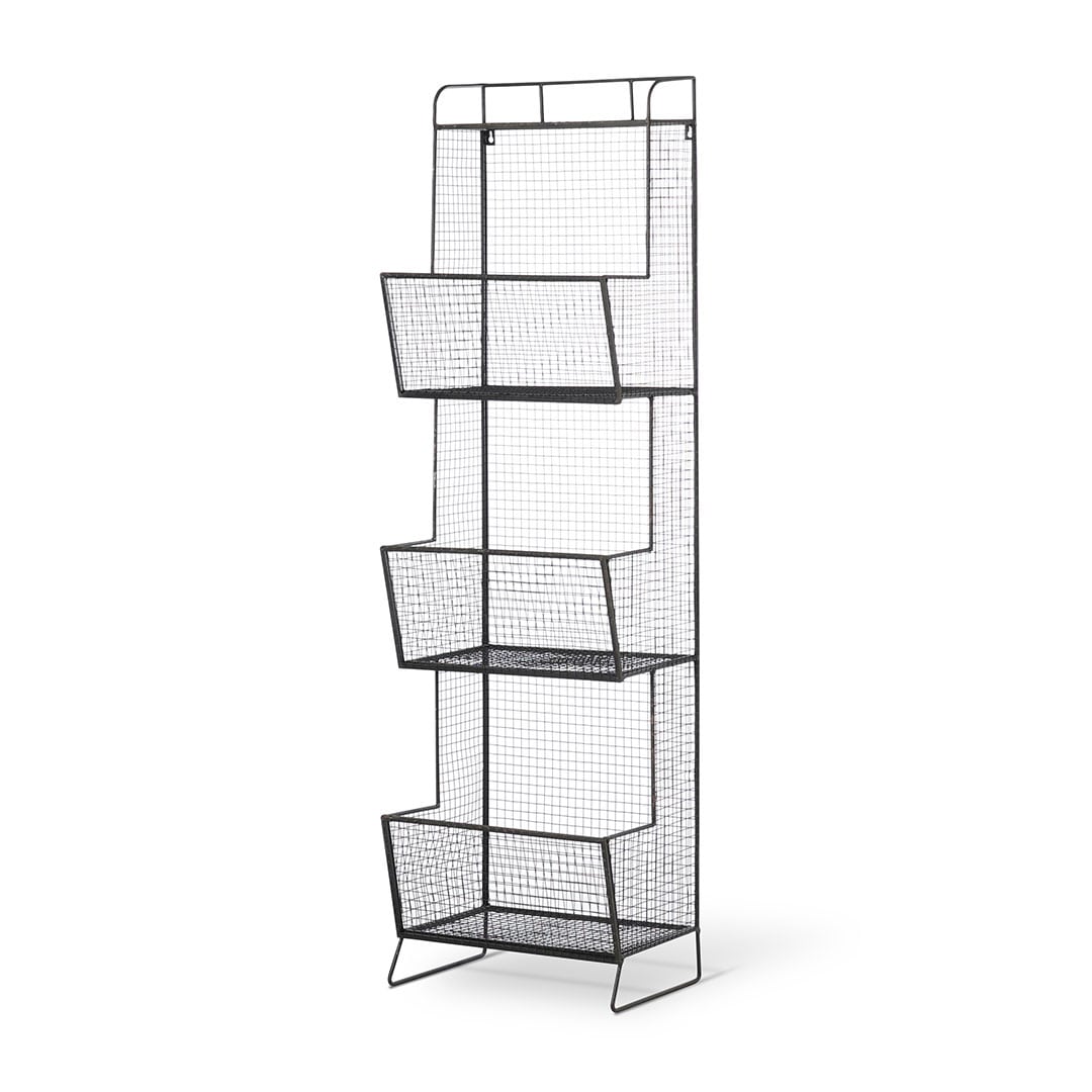WIRE MAGAZINE RACK