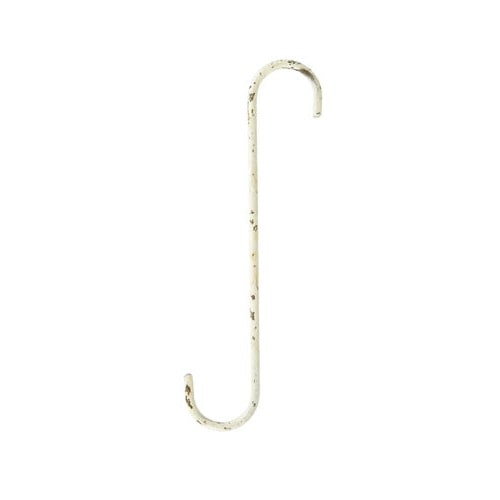 LONG S-HOOK SET OF 2 IVORY