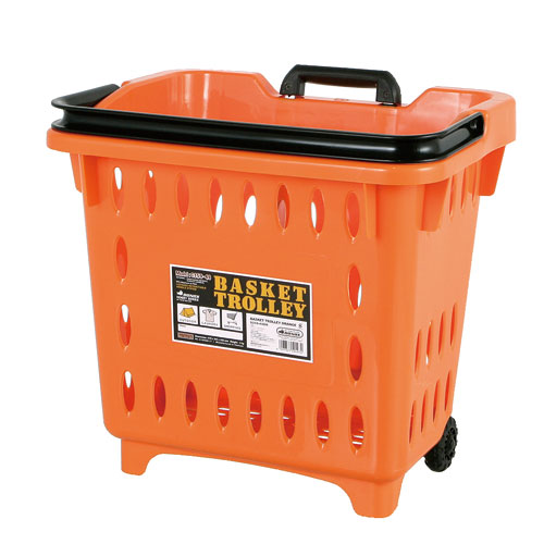 BASKET TROLLEY ORANGE