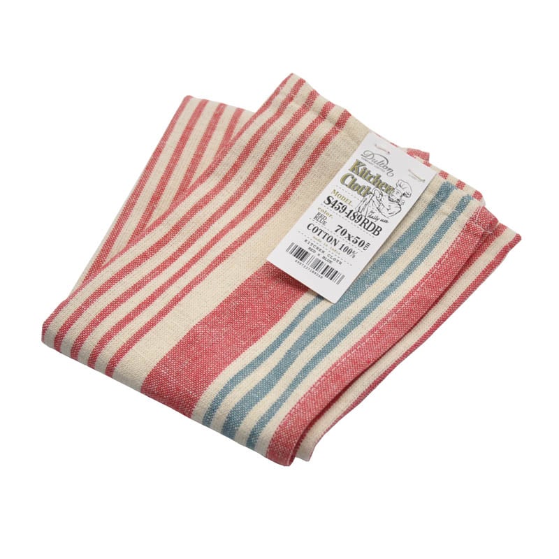 KITCHEN CLOTH RED/BLUE