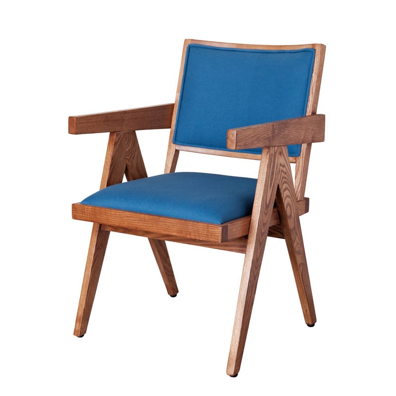 "TAILOR" CHAIR CANVAS BLUE