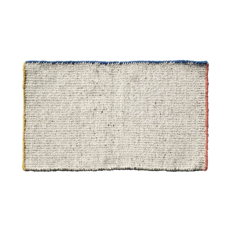 FRAMED WOOL MAT NATURAL/RYGB 450×750