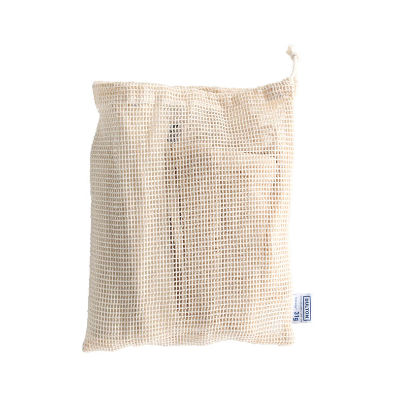 6 COTTON PRODUCE BAGS WITH SHEET