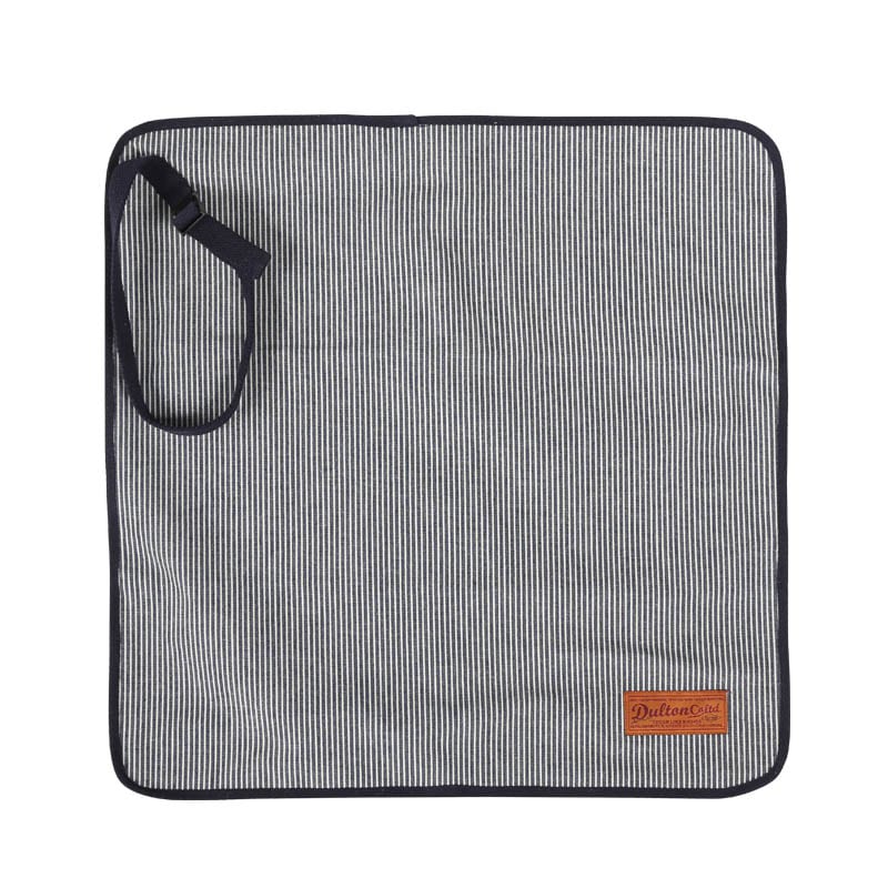 CANVAS LUNCH CLOTH WITH BELT HICKORY STRIPE