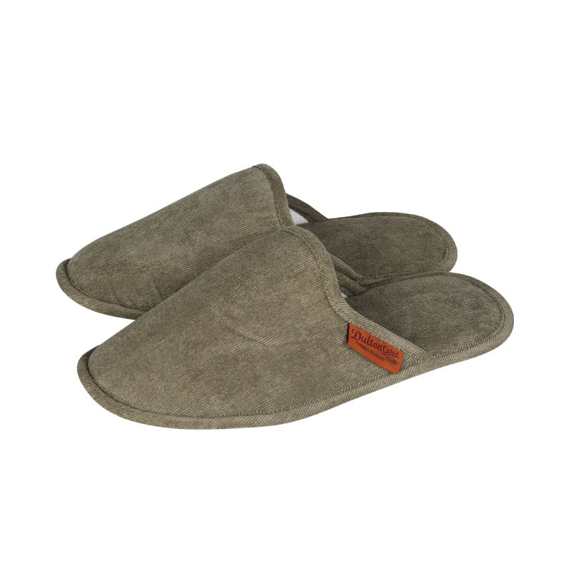 CORDUROY SLIPPERS EV MEN/GREEN