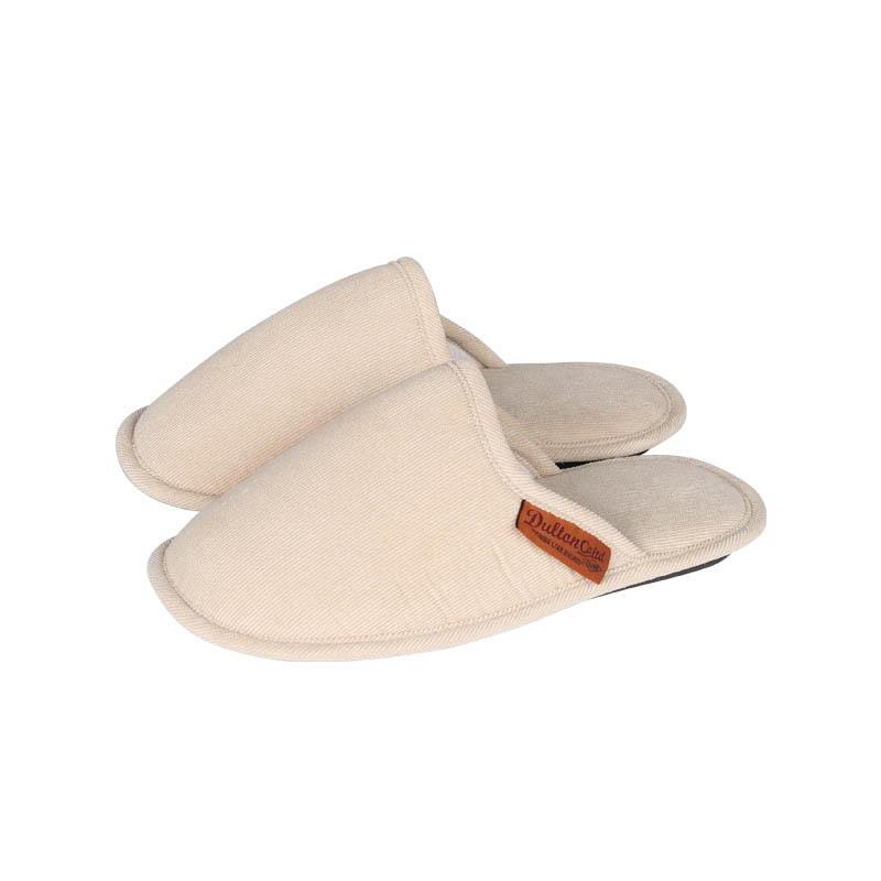 CORDUROY SLIPPERS EV WOMEN/BEIGE