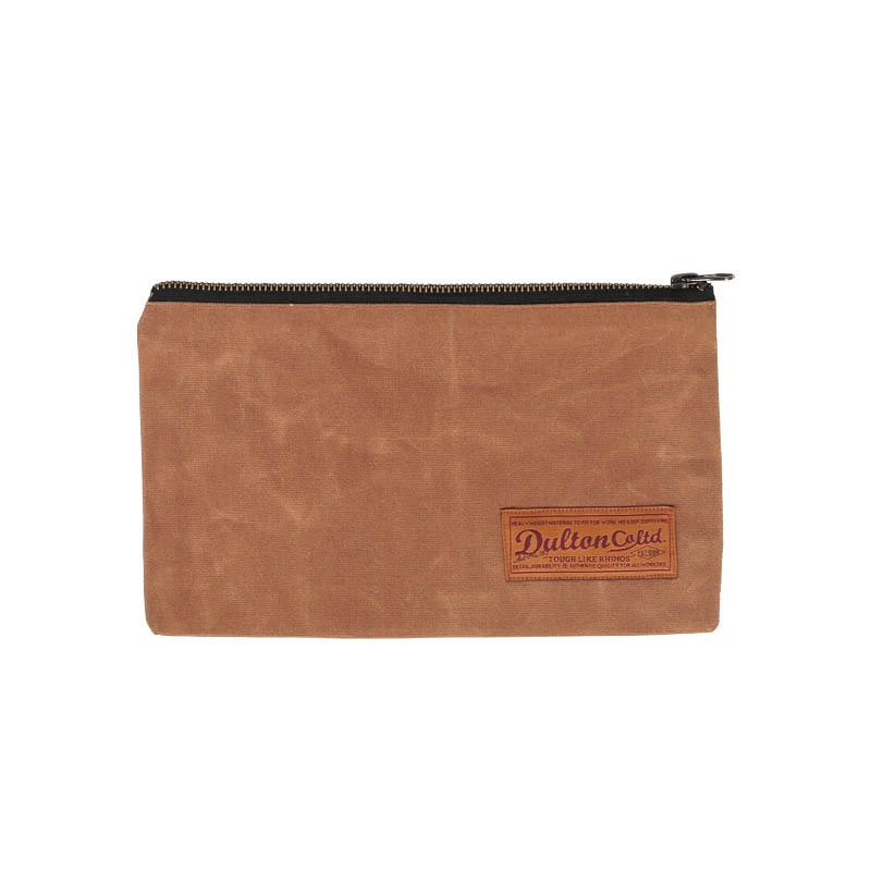 WAX CANVAS TOOL POUCH S CAMEL