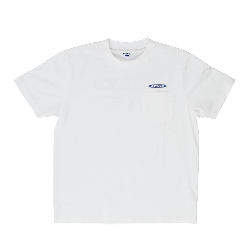 DULTON T-SHIRT OVAL LOGO M WHITE