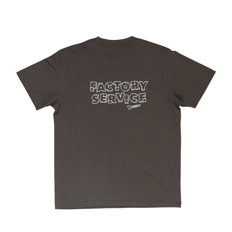 FACTORY SERVICE T-SHIRT CHARCOAL L