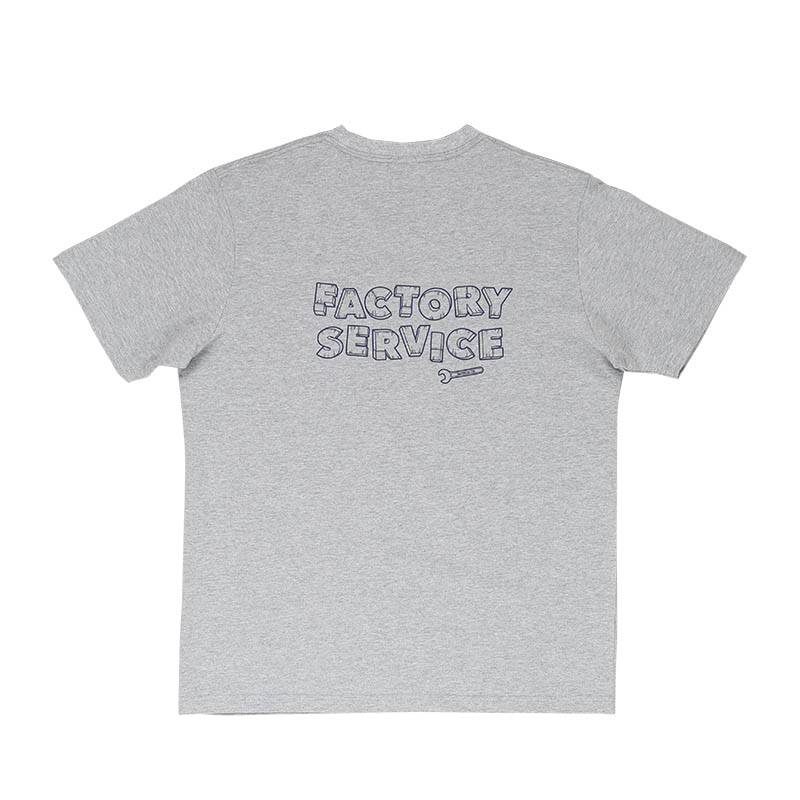 FACTORY SERVICE T-SHIRT GRAY L