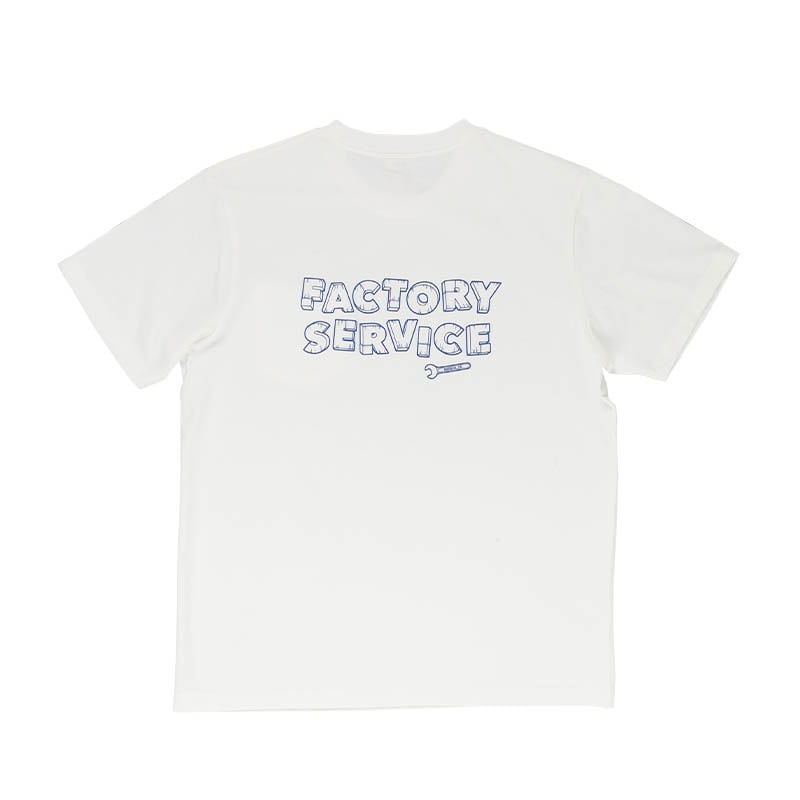 FACTORY SERVICE T-SHIRT WHITE M