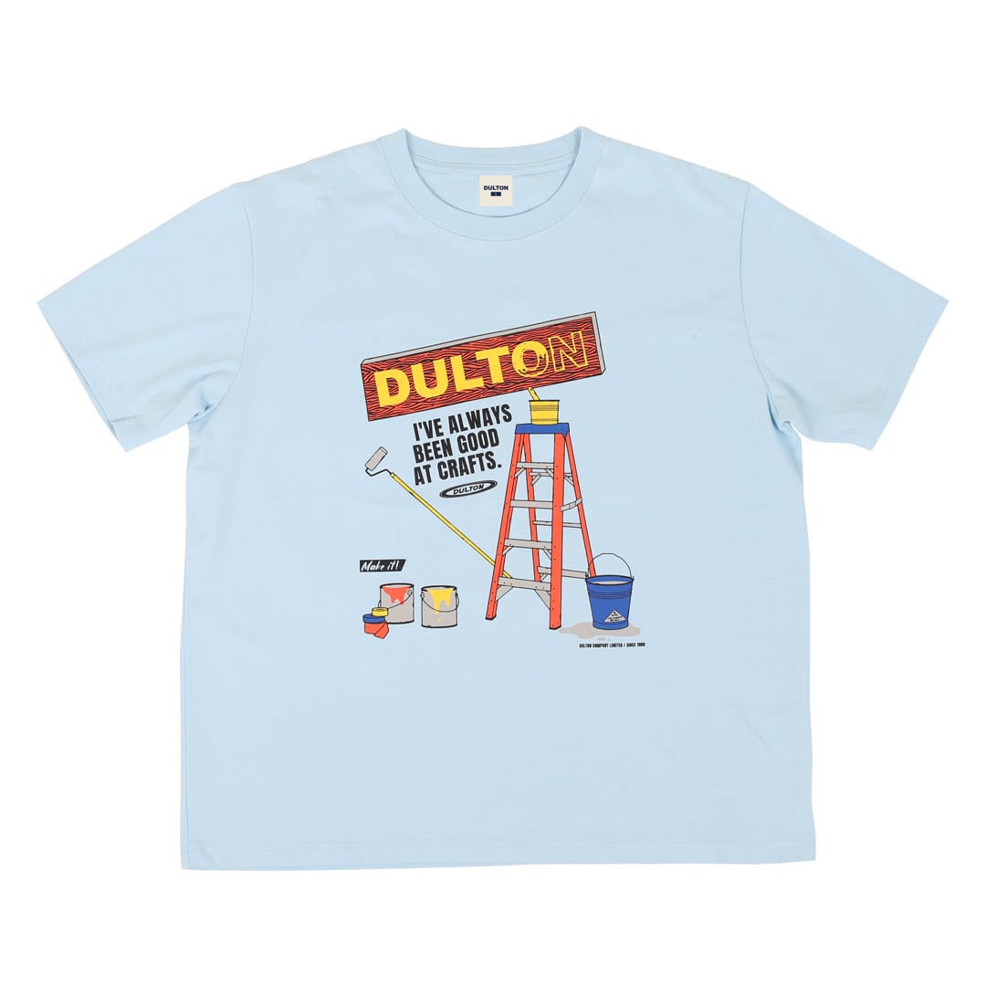 DULTON T-SHIRT DIY XL LIGHT BLUE