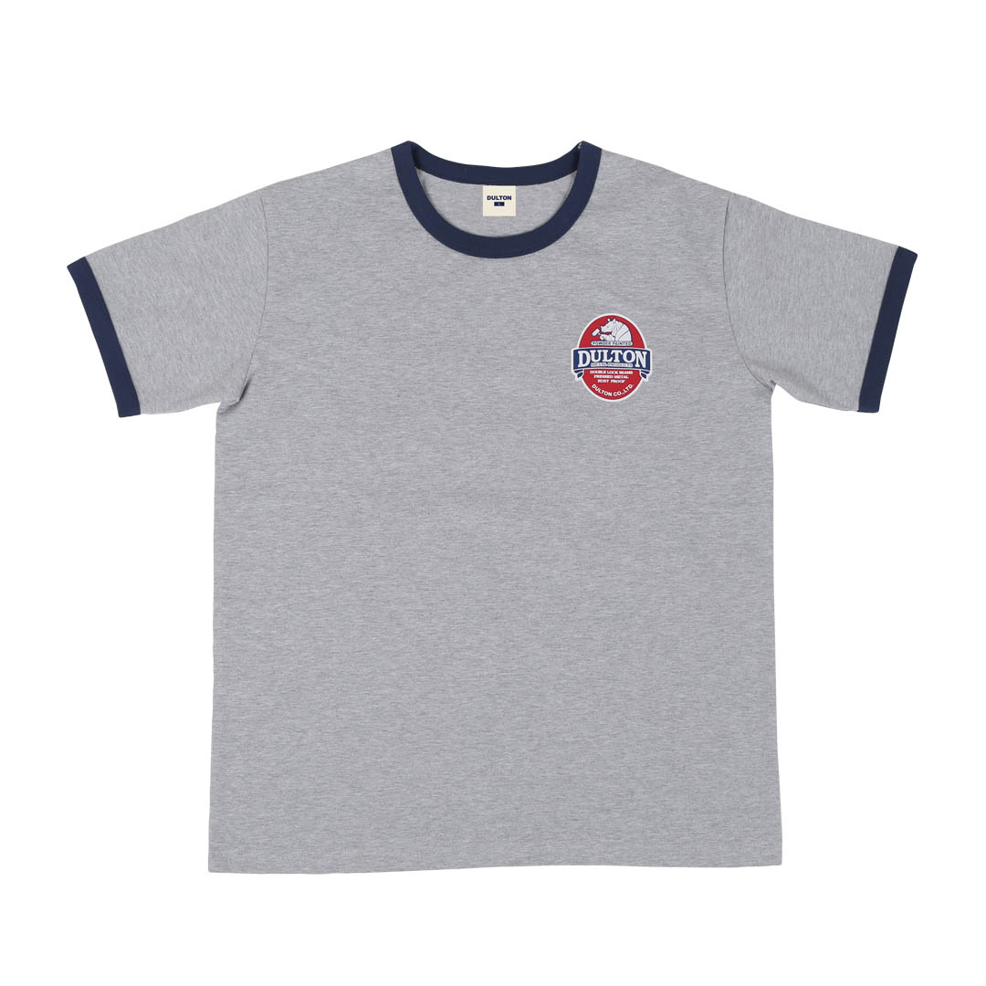 DULTON RINGER T-SHIRT RHINO M GRAY