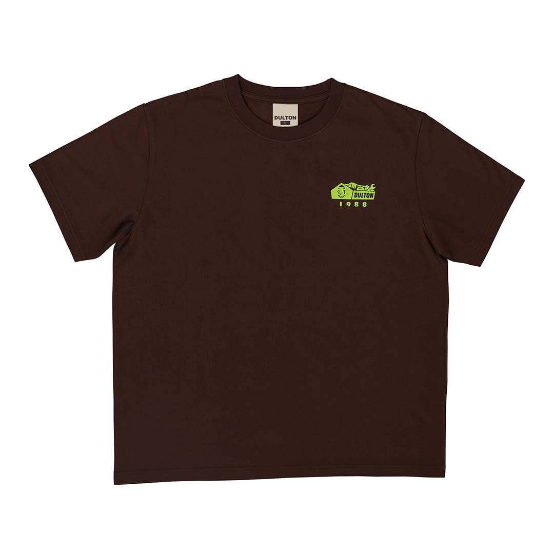 DULTON T-SHIRT TOOL BOX L BROWN