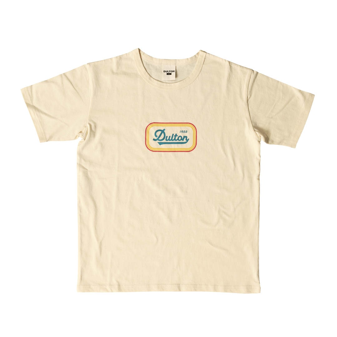 LOGO T-SHIRT L NATURAL