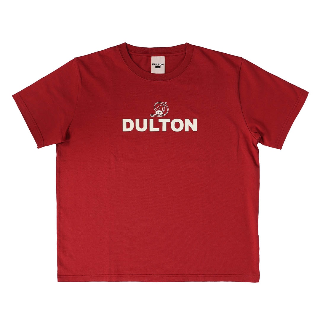DULTON T-SHIRT L WINE RED