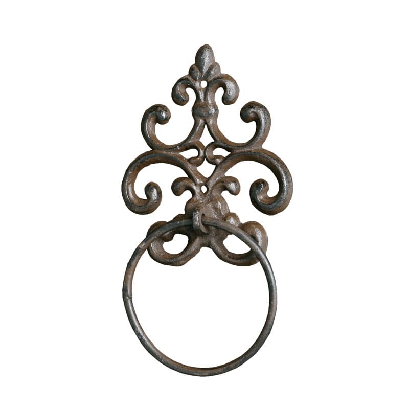 TOWEL RING RUSTED