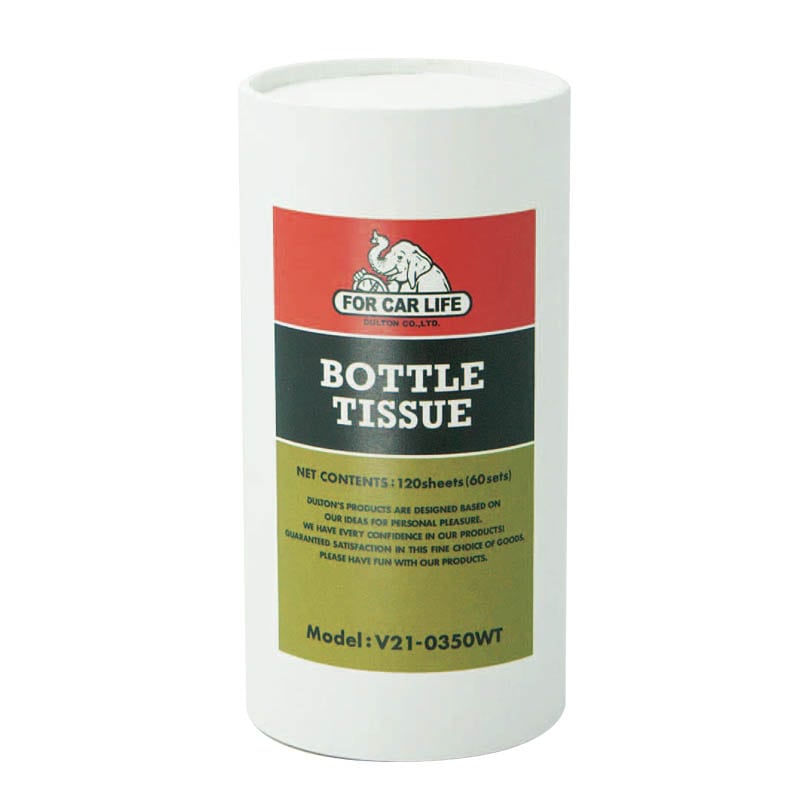 BOTTLE TISSUE WHITE