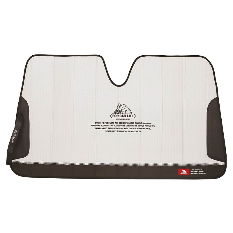 AUTO SUNSHADE L WHITE