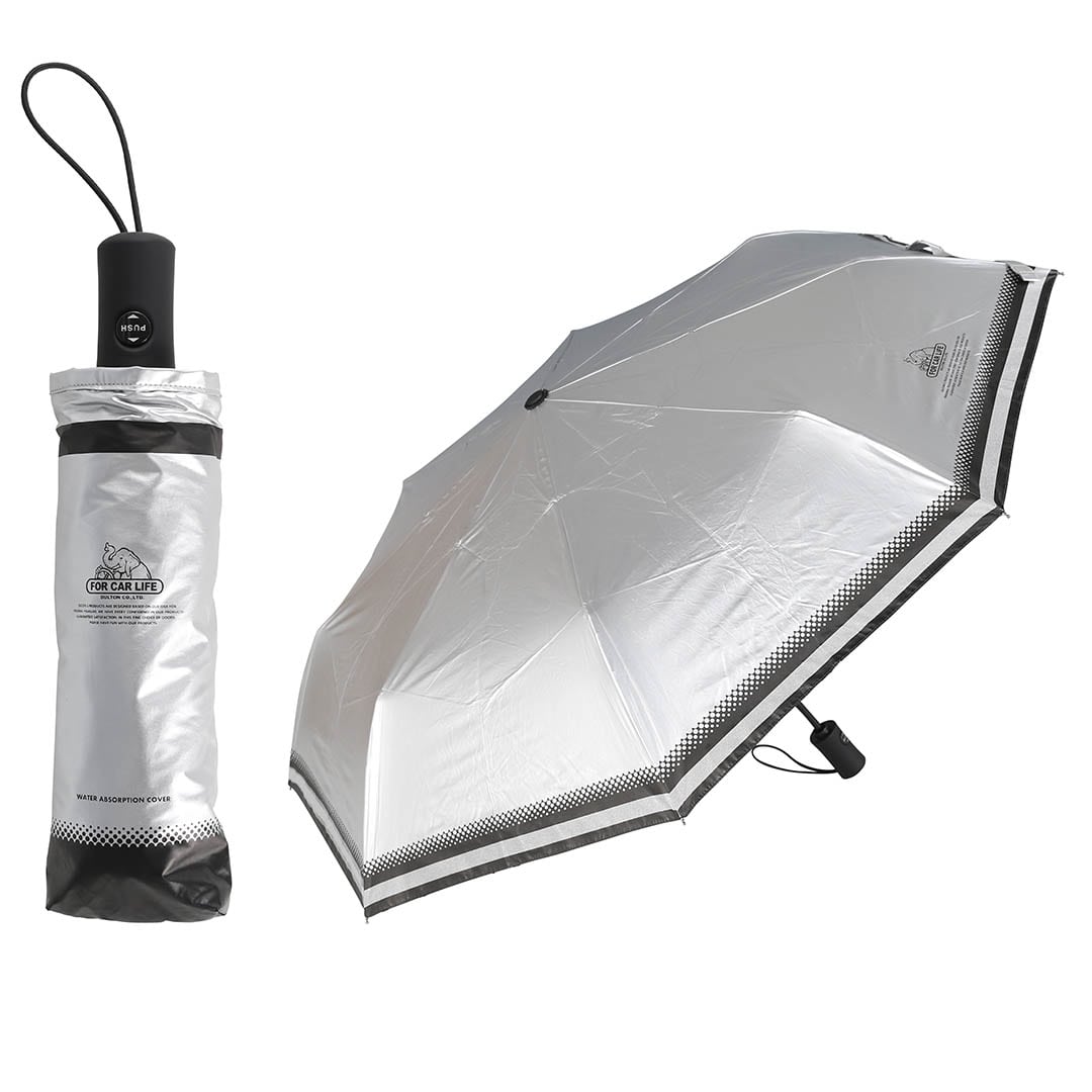 AUTOMATIC UV UMBRELLA SILVER