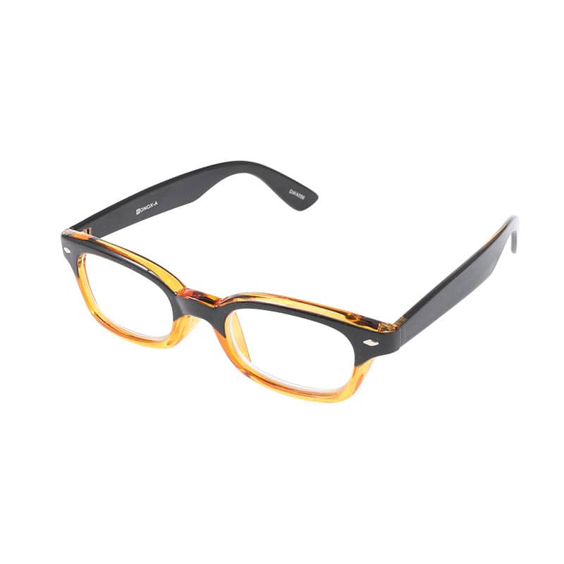 READING GLASSES BLACK/BROWN 2.0