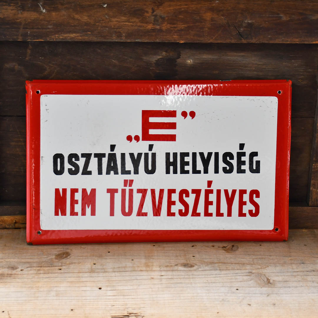 ENAMEL SIGN BOARD