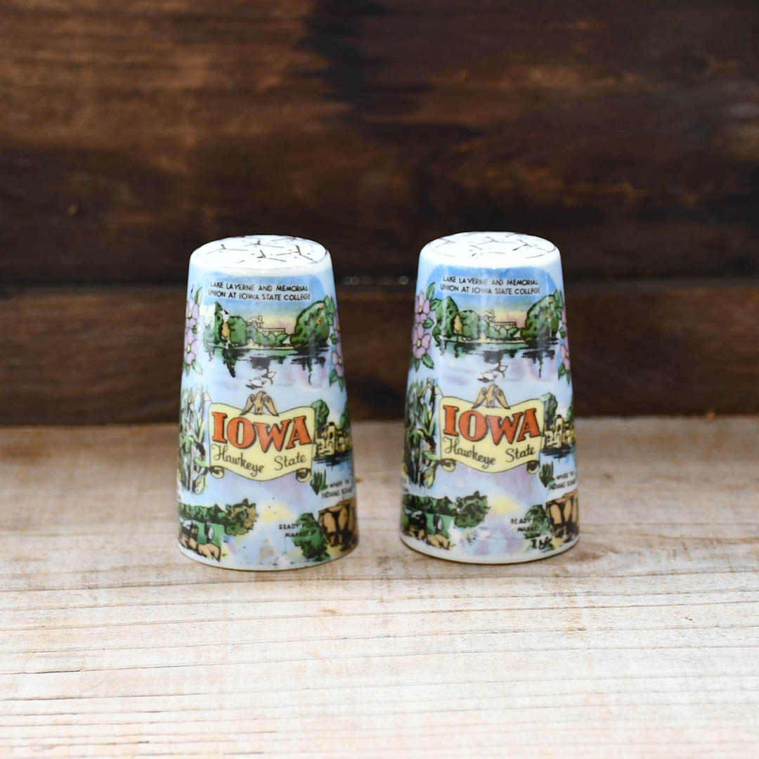 SALT & PEPPER SET "IOWA"