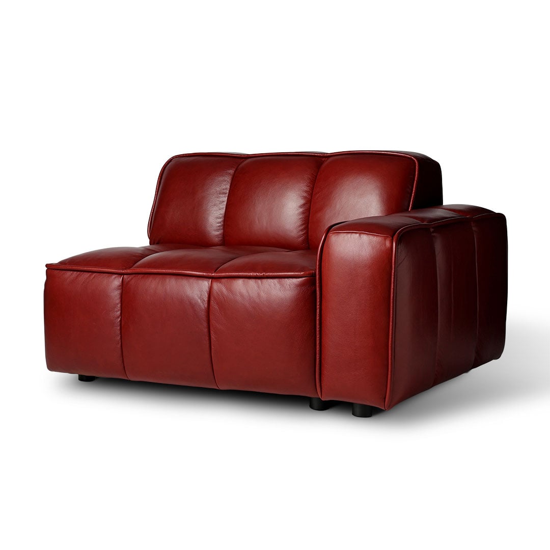 MODULE LEATHER SOFA RIGHT ARM