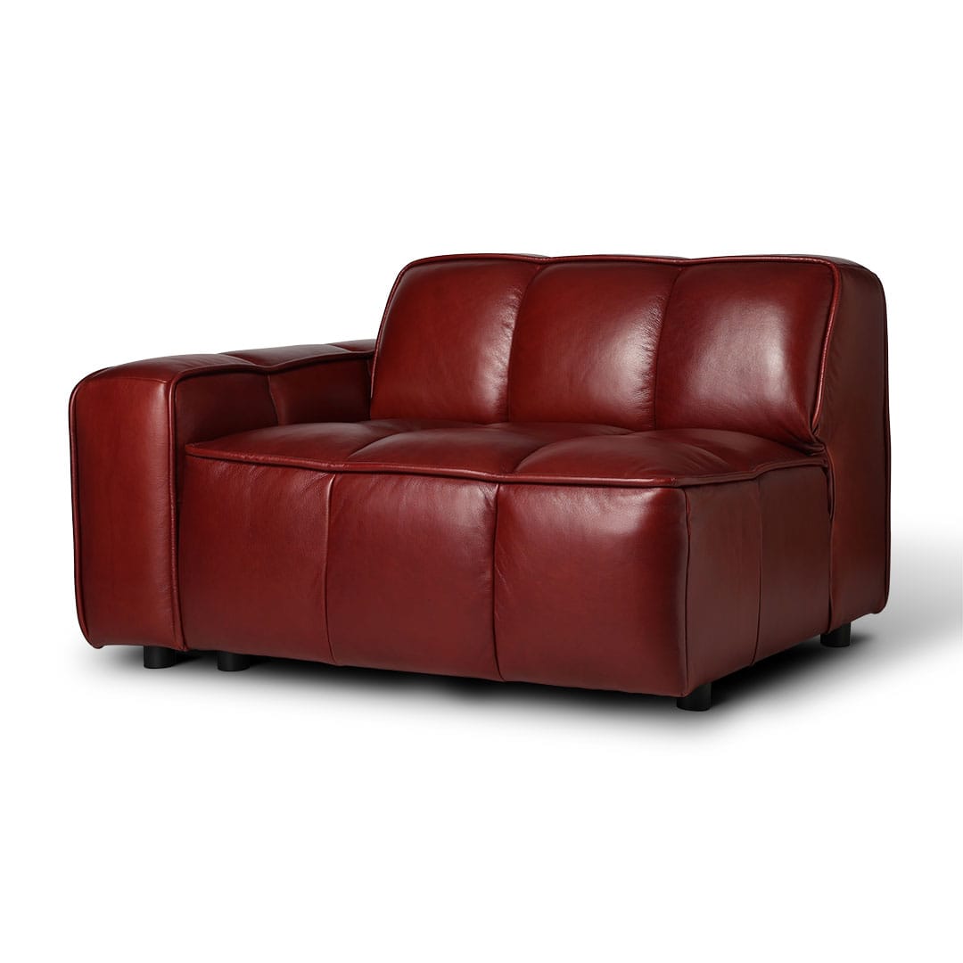 MODULE LEATHER SOFA LEFT ARM